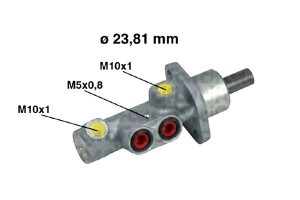 Pompa Hamulcowa Renault Clio Iii 07- (-esp) Cifam