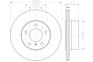 Tarcze Hamulcowe Mintex 34216754137 34216766219 34