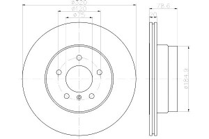 Tarcze Hamulcowe Mintex 34216771970 34216868940 34