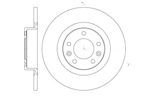 Tarcze Hamulcowe Remsa 4249g2 1421718 Mdc2345 2037