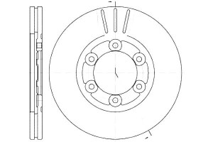 Tarcze Hamulcowe Remsa 0k60a33251a 0k6a33251a Adg0