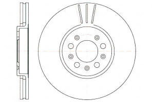 Tarcze Hamulcowe 2szt 288x25 V 5-otw Audi A3 Skoda