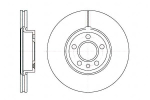 Tarcze Hamulcowe 2szt 313x26 V 5-otw Audi A4 08-15