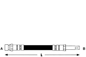 Przewód Hamulcowy Ap 1223474 1232439 1387264 3m512