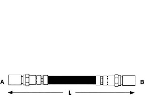 Przewód Hamulcowy Lpr 562464 T59059 853602