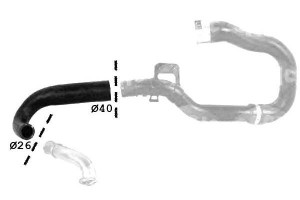 Przewód Intercoolera Opel Corsa D 1,3cdti (wylot)