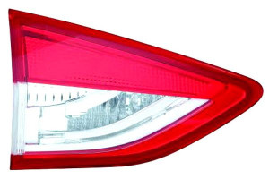 Lampa (część Wewnętrzna Kolor Szkła Czerwony) Ford