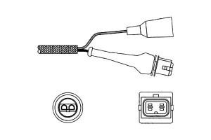 Es11000-12b1,sonda Lambda Vw A80 Delphi