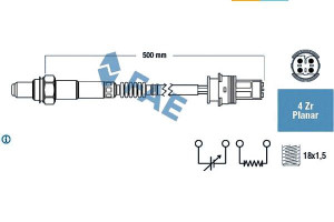 Sonda Lambda Bmw 1 (e81) 1 (e82) 1 (e87) 1 (e88) 3