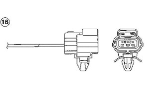 Sonda Lambda Mazda 323 C V 323 F V 323 S V 1.5 07.