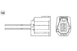 Sonda Lambda Mazda 5 2.0 05- Ngk