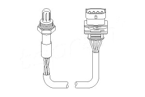 Sonda Lambda (liczba Przewodów 4) Opel Astra G Cor