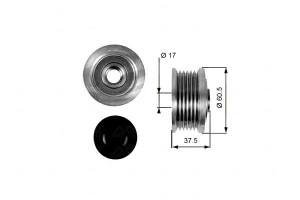 Koło Pasowe Alternatora Alfa Romeo 145 146 156 Fia