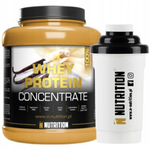 N-Nutrition Whey WPC Białko 1KG Shaker GRATIS