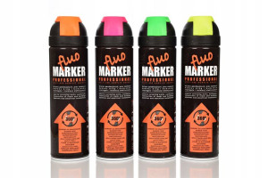 Deco Color 500 FluoMarker czerwony