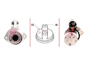Rozrusznik 12v 2.2kw Casco