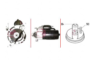 Rozrusznik 12v 2.2kw Casco