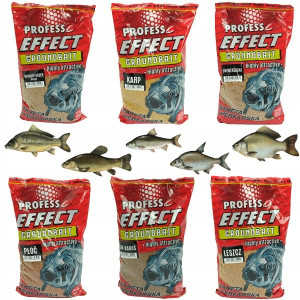 6x Zanęta wędkarska EFFECT Profess 6x 650g mix