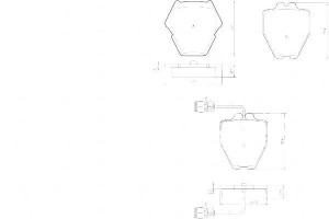 Klocki Hamulcowe Audi A8 2.5-6 0 98- A.b.s.