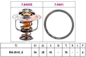 Termostat Mitsubishi Colt Eps