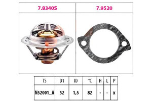 Termostat Facet 8ab915171 He4115171 He4199152d 188