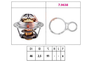 Termostat Facet 11531485847 11537596787 Th684391j