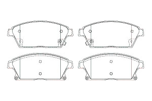 Klocki Hamulcowe Opel Przód Astra J 09- Zafira C 1