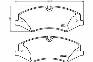Klocki Hamulcowe Land Rover Przód Range Rover 09-