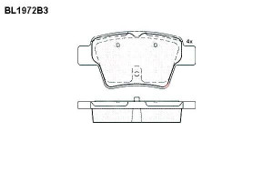 Klocki Hamulcowe Citroen C4 Peugeot 307 17.6mm Wva