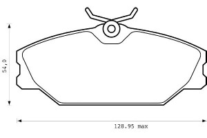 Klocki Hamulcowe Ceramiczne Renault Clio Ii Laguna