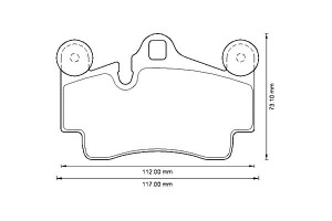 Klocki Hamulcowe Ceramiczne Audi Q7 Porsche Cayenn