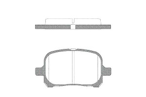 Klocki Hamulcowe Toyota Camry 2.2/3.0 08.96-09.02