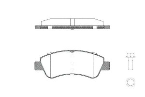Klocki Hamulcowe Citroen Berlingo Xsara Picasso 1.