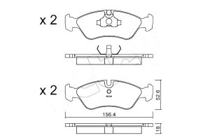 Klocki Hamulcowe Opel Astra F Omega A Metelli