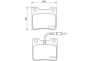 Klocki Hamulcowe Mintex 24204820 342000200010 3420