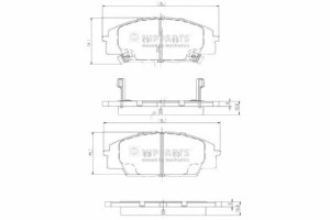 Klocki Hamulcowe Honda Civic Vi Hatchback (eu_ Ep_