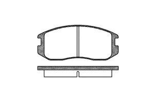 Klocki Hamulcowe Remsa Mb699464 X3511001 Dbp511114