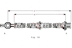 Przewód Hamulcowy Elast. Toyota Carina Ii Celica C