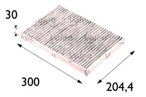 Filtr Kabiny Protect Audi A4 00- A6 97- Z Aktywnym