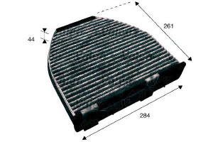 Filtr Kabiny Protect Mercedes W204 07- Z Aktywnym