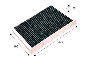 Filtr Kabiny Protect Citroen C5 08- Z Aktywnym Węg