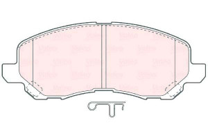 Klocki Hamulcowe Valeo 4605a261 4605a491 4605a557