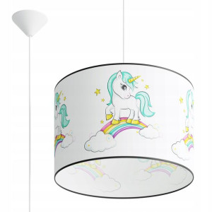 Lampa wisząca JEDNOROŻEC 40 dla dziewczynki LED