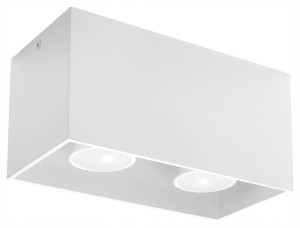 Plafon QUAD MAXI Biały LED Oświetlenie SOLLUX