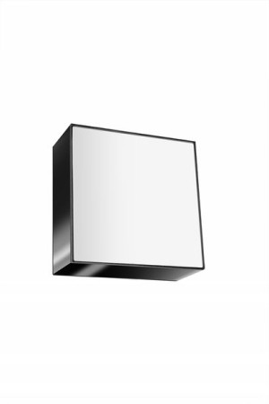 Lampa Kinkiet HORUS Czarny Kwadrat LED SOLLUX