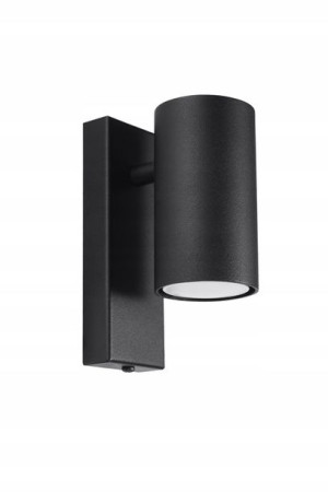 KLASYCZNA Lampa Kinkiet UTTI czarny GU10 SOLLUX