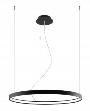 Lampa Wisząca Żyrandol RIO 80 czarny LED 3000K