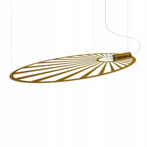 Lampa Wisząca LEHDET Oprawa Sufitowa Złota E27 LED