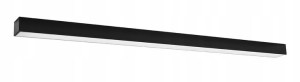 Lampa Plafon LED PINNE 117 czarny 38W 3000K