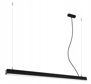 Lampa Wisząca Led Pinne 117 Czarna 38w 4000k